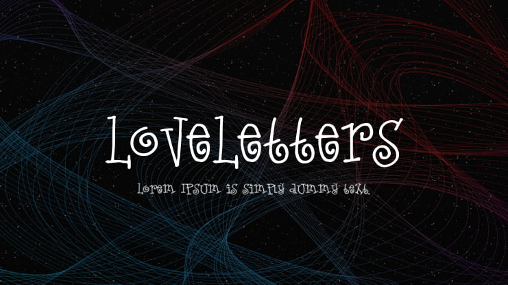 LoveLetters Font
