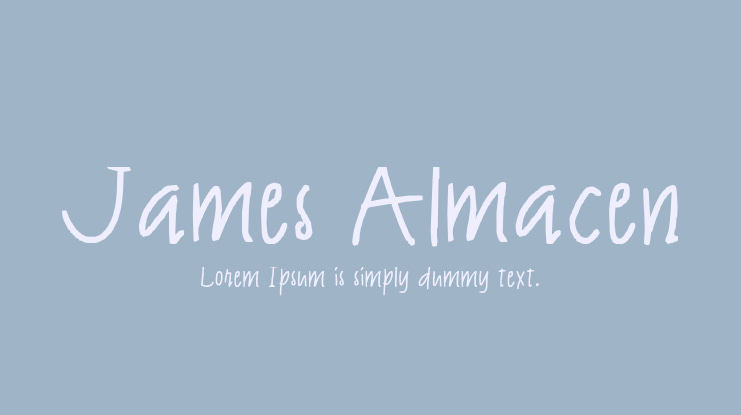 James Almacen Font