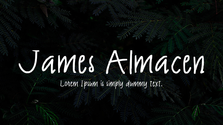 James Almacen Font
