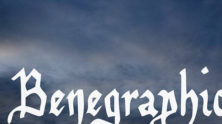 Benegraphic Font