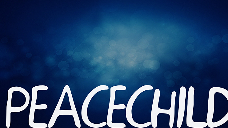 PEACECHILD Font