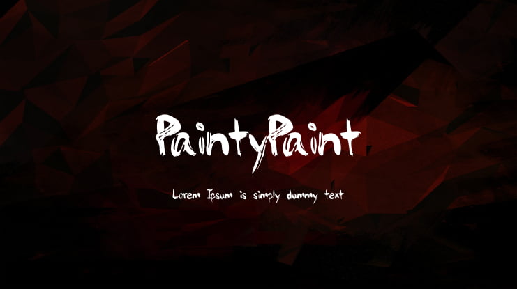 PaintyPaint Font