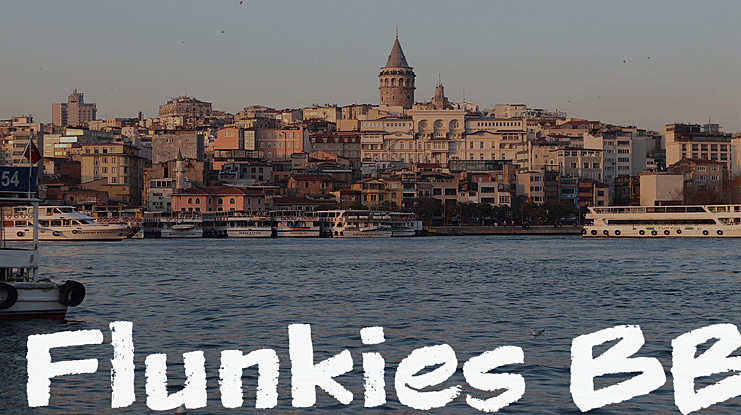 Flunkies BB Font