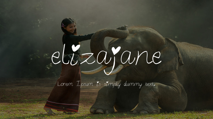 elizajane Font