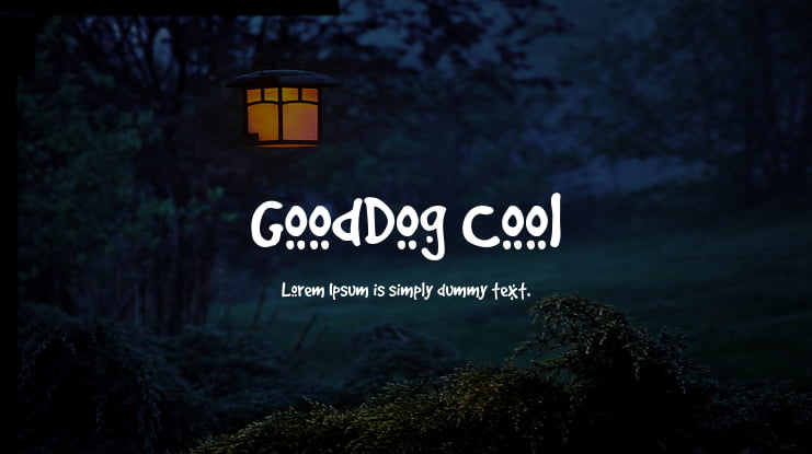 GoodDog Cool Font