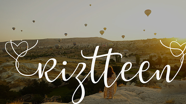 Riztteen Font