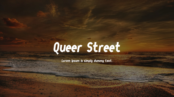 Queer Street Font