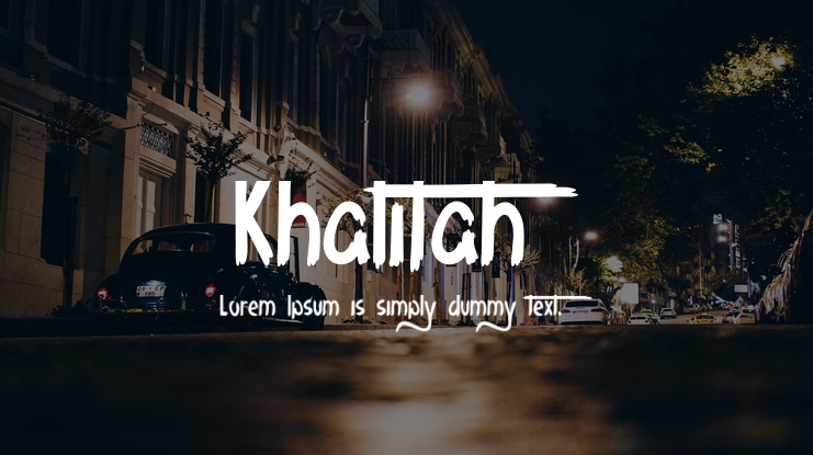 Khalifah Font