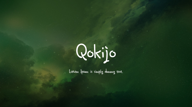 Qokijo Font