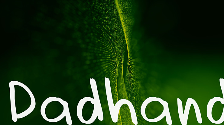 Dadhand Font