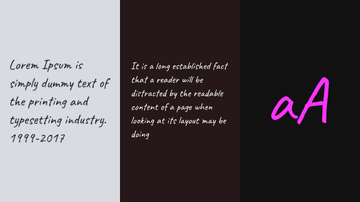 Caveat Font Family