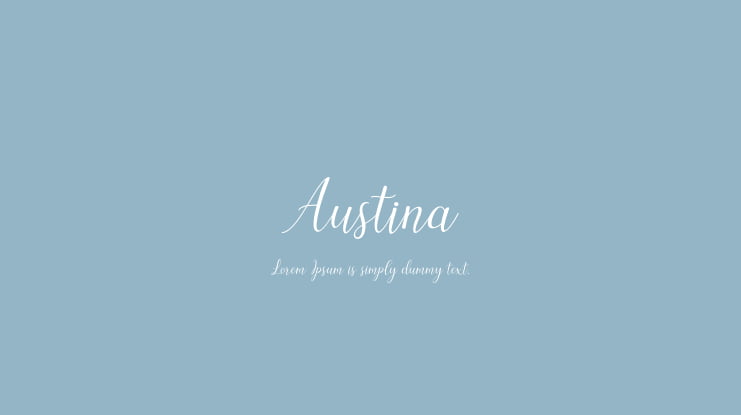 Austina Font