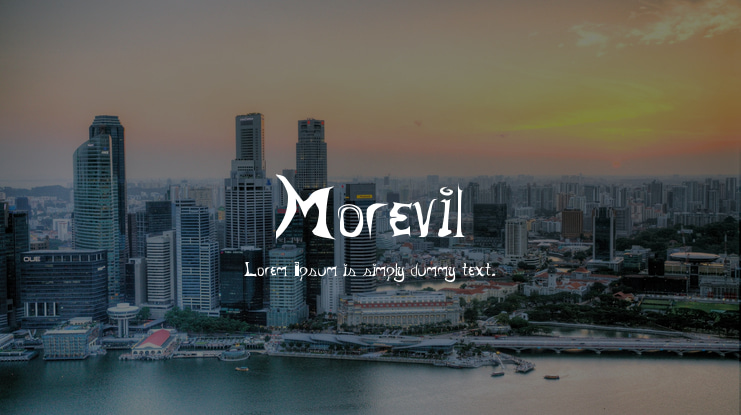 Morevil Font