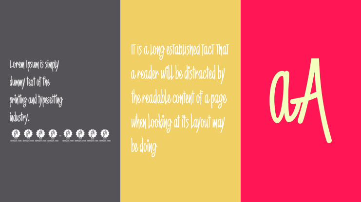 6th Aniversario Font