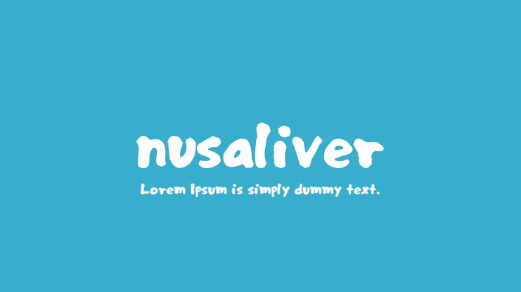 nusaliver Font