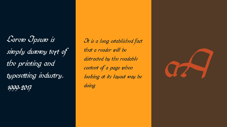 Biedermeier Kursiv Font