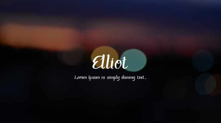 Elliot Font