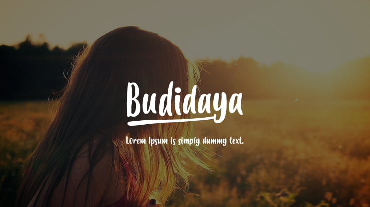 Budidaya Font Family