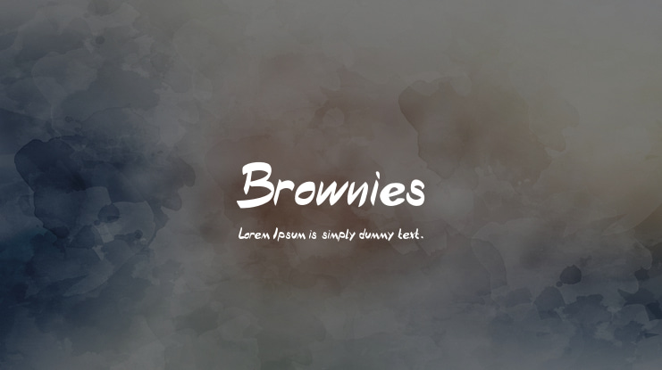 Brownies Font