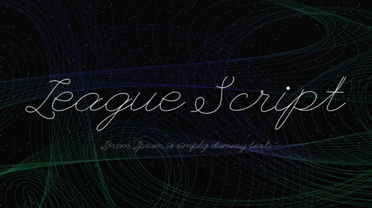 League Script Font