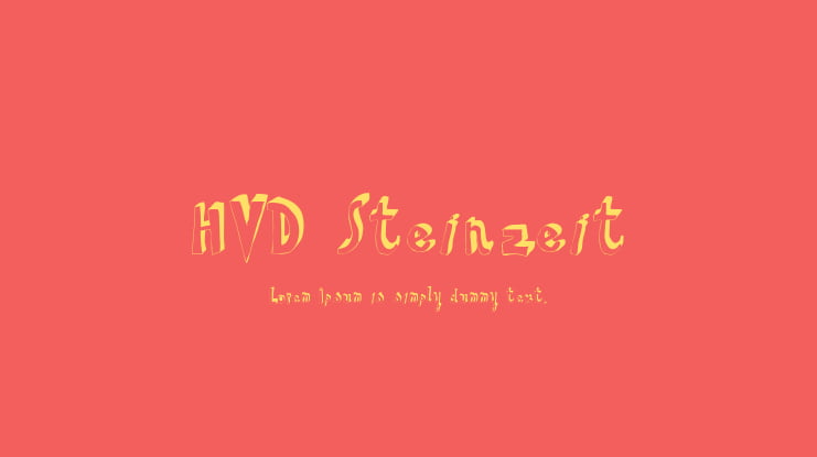 HVD Steinzeit Font