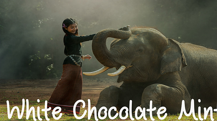 White Chocolate Mint Font