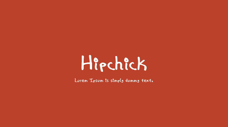 Hipchick Font