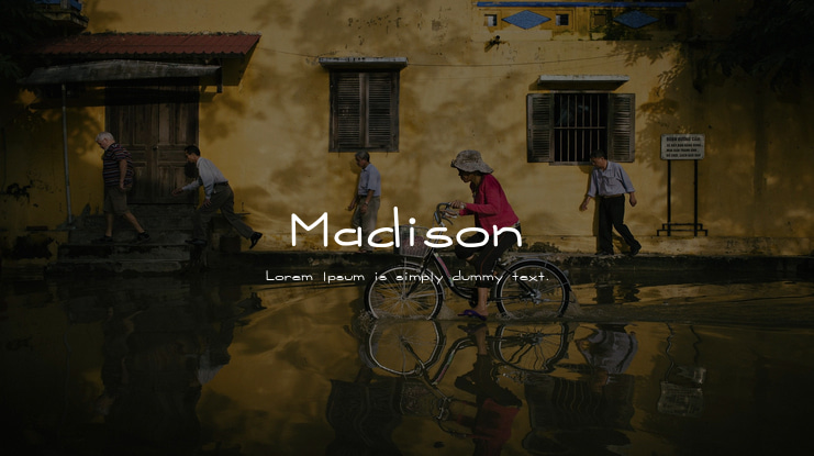 Madison Font Family