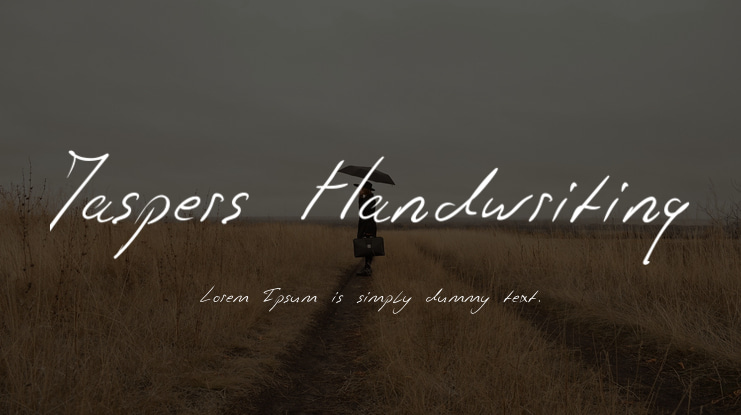 Jaspers Handwriting Font