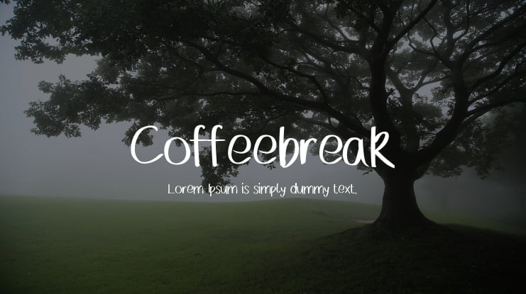 Coffeebreak Font