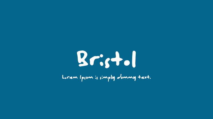 Bristol Font