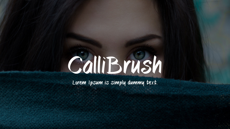 CalliBrush Font