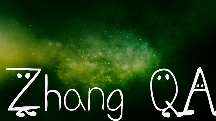 Zhang QA Font