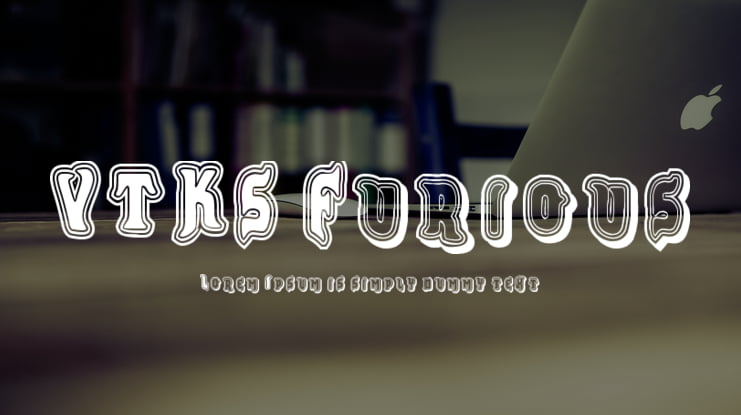 VTKS Furious Font
