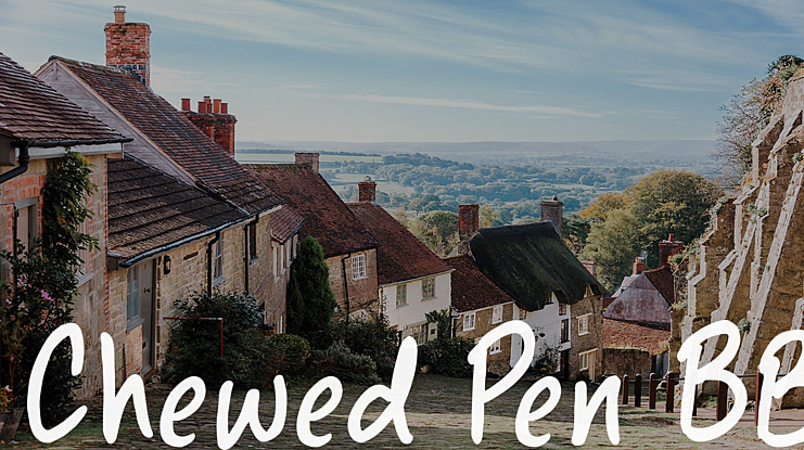 Chewed Pen BB Font Family