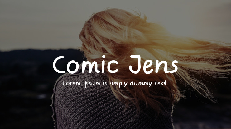 Comic Jens Font Family