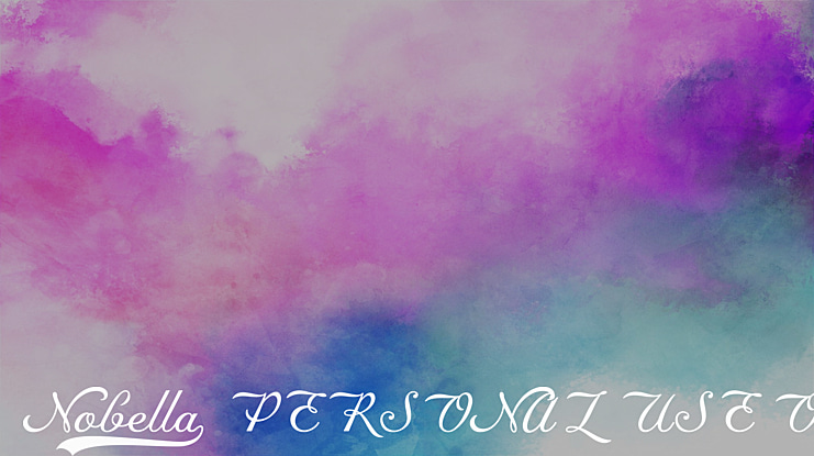 Nobella PERSONAL USE ONLY Font