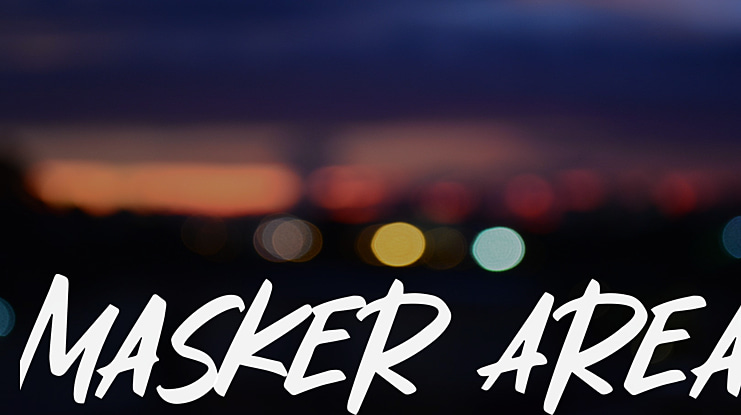 Masker Area Font
