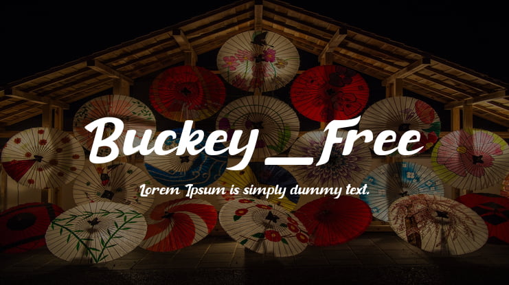 Buckey_Free Font