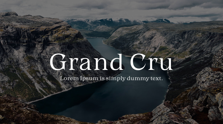 Grand Cru Font
