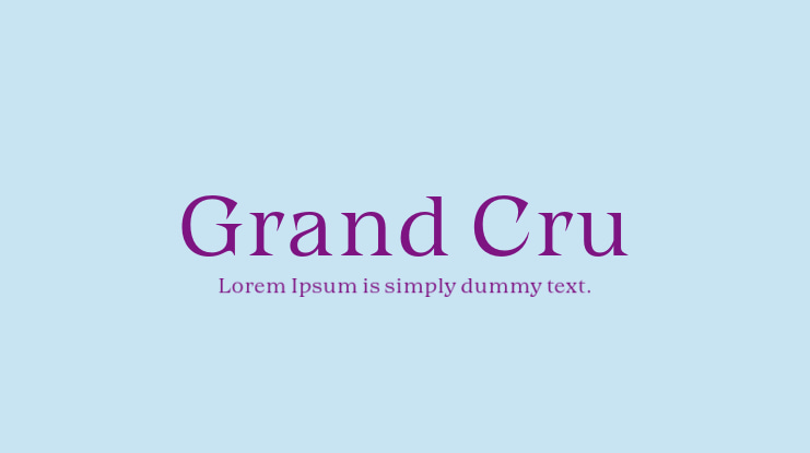 Grand Cru Font