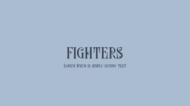 fighters Font