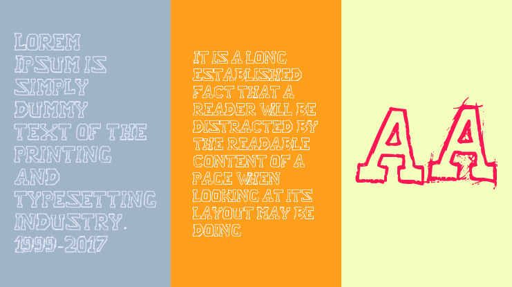 Raslani American Letters Font