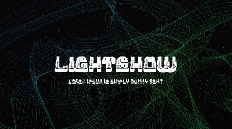 Lightshow Font