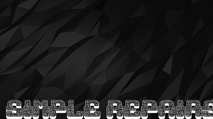 Simple Repairs Font