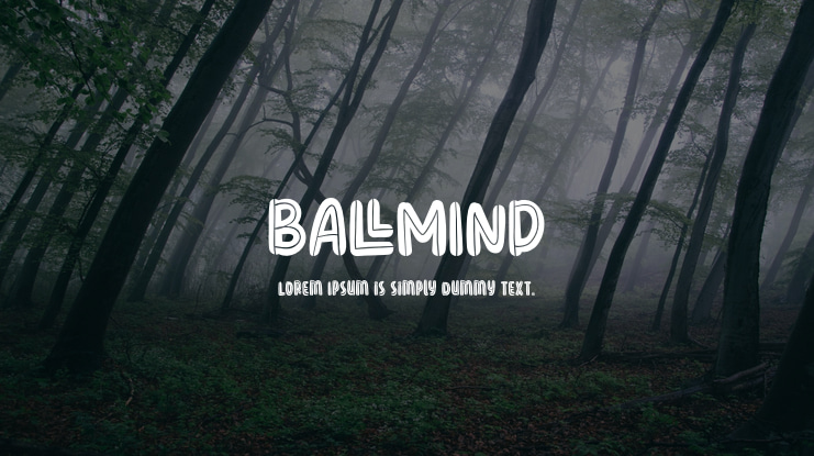 BALLMIND Font