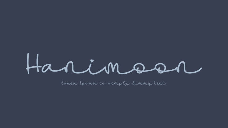 Hanimoon Font