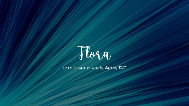 Flora Font