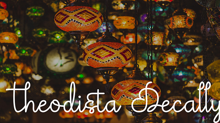 Theodista Decally Font Family