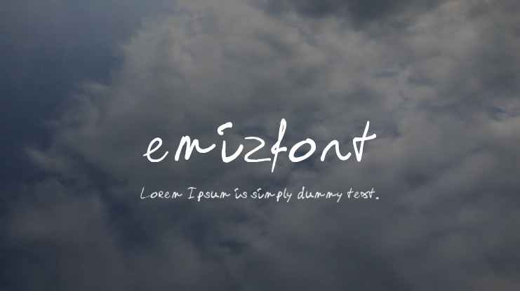 emizfont Font